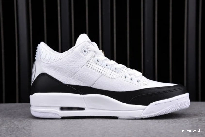 Hyperoad WHITE 3 AIR FRAGMENT JORDAN BLACK 0907